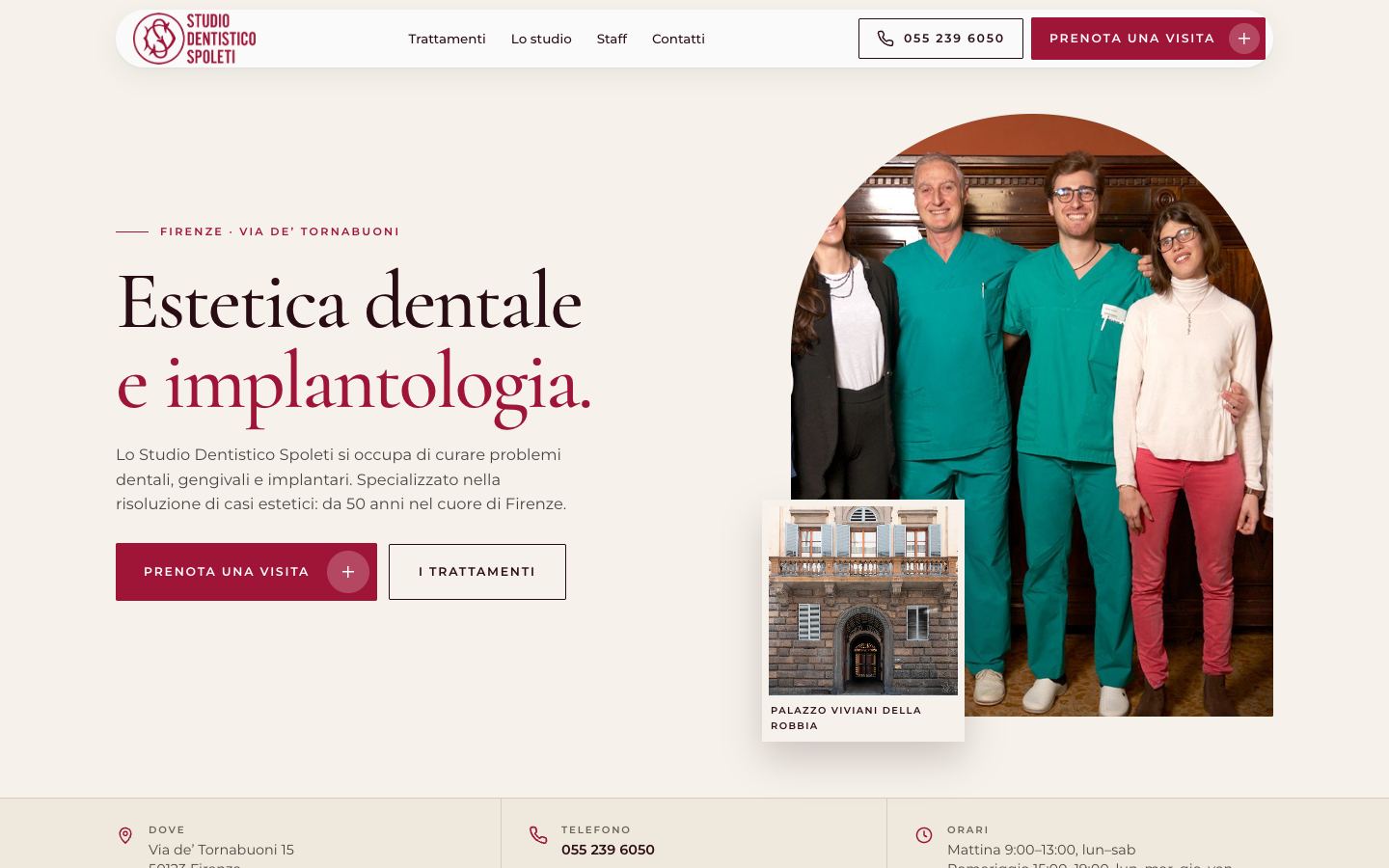 Il nuovo sito